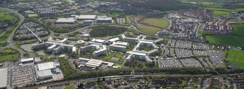 Abbey Wood Aerial Photography