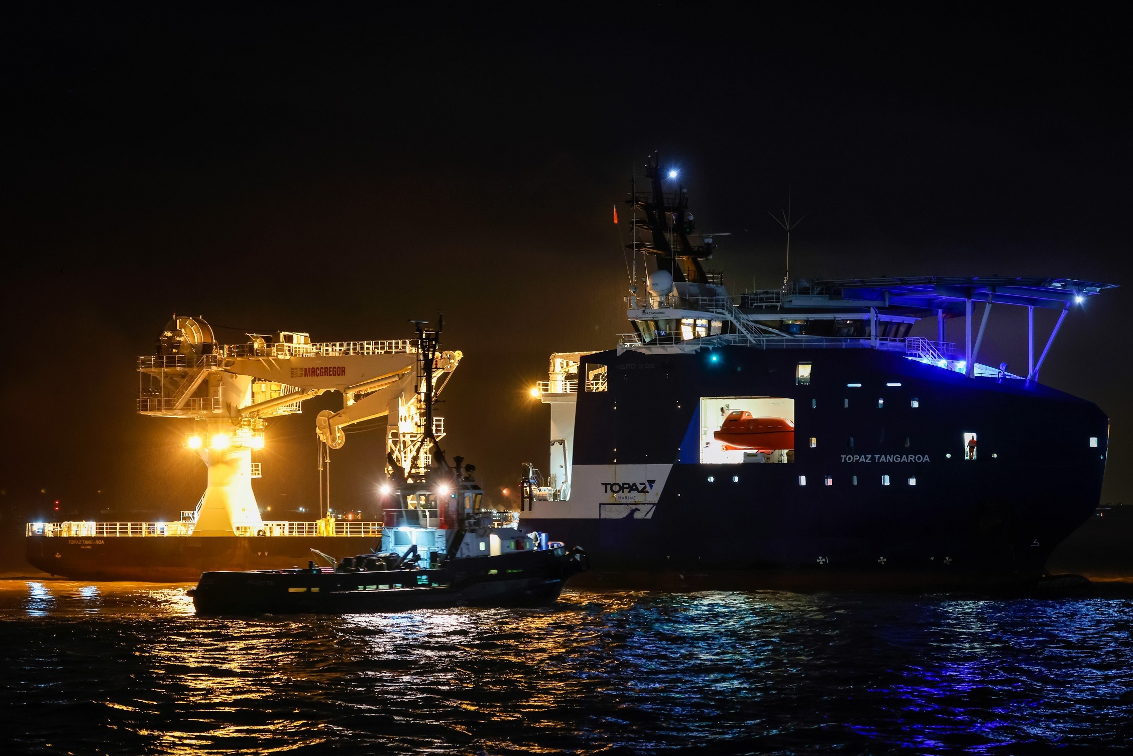 Future UK Subsea Protection Ship Arrives Into Merseyside