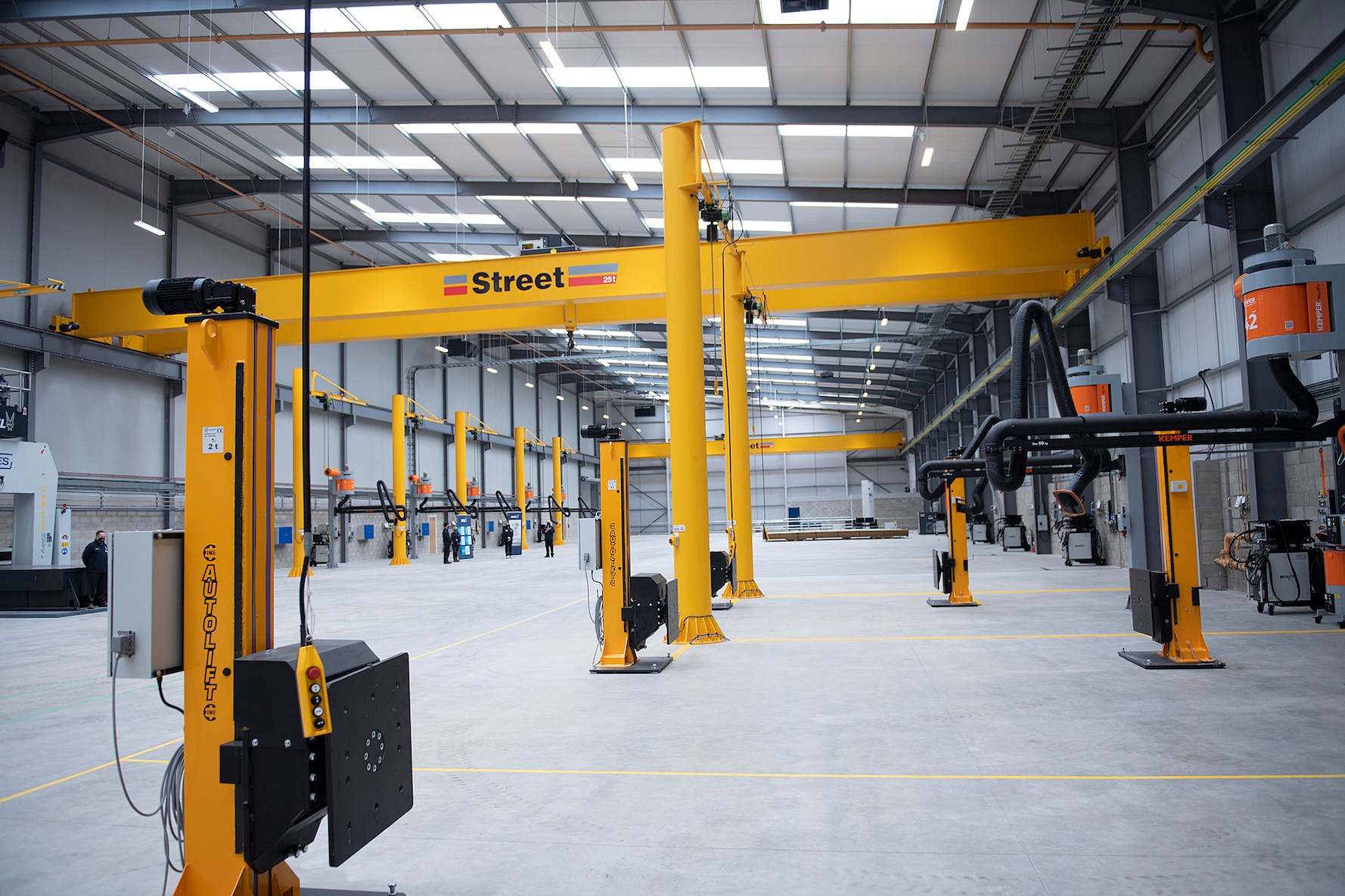 New Boxer manufacturing plant is opened by Minister for Defence Procurement