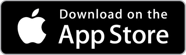 apple app store black and white logo