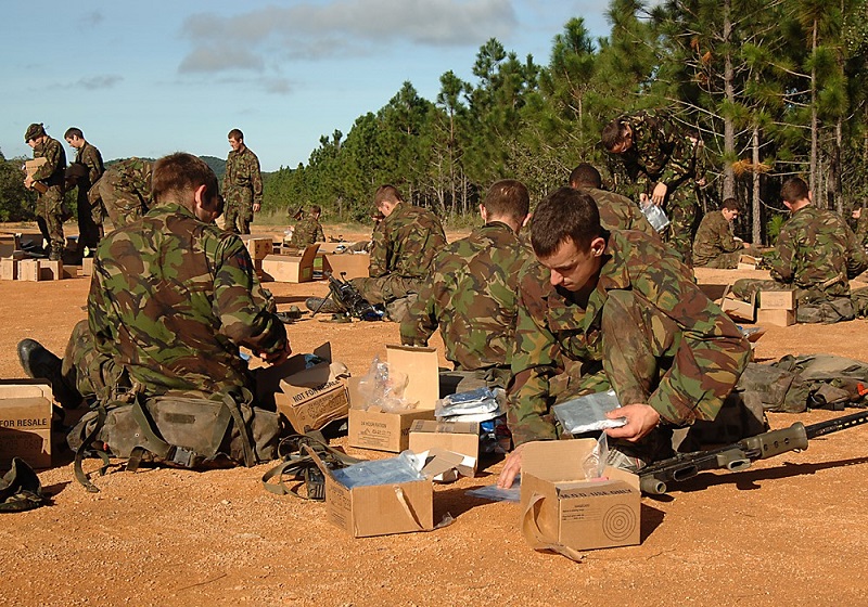 24-hour ration packs contain 4,000 calories to fuel troops on operations and exercises