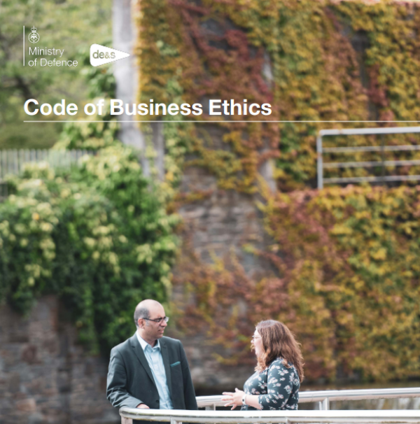 Thumbnail of front cover of business ethics document