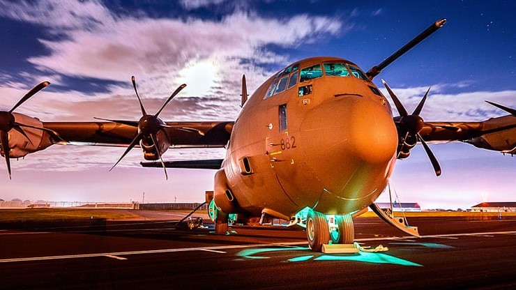 C-130J Hercules aircraft