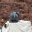 A laser demonstrator weapon mounted onto a British Army Wolfhound vehicle as part of Project Swinton