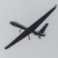 Protector PR009 remotely piloted aircraft flying over RAF Waddington