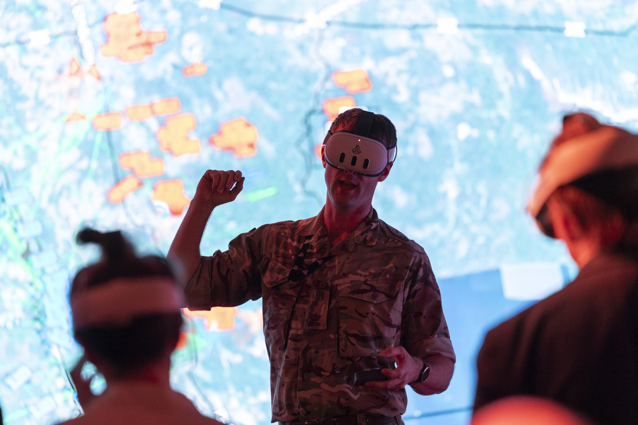 Soldiers explain how ASGARD will work on the front line.